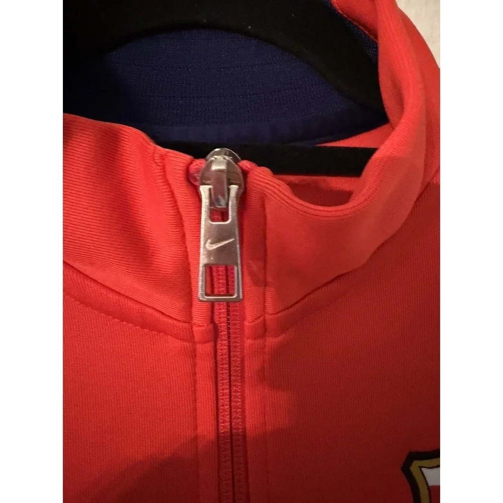 Barcelona FC Men's Nike‎ Red La Liga Soccer Football Jacket - Size Small